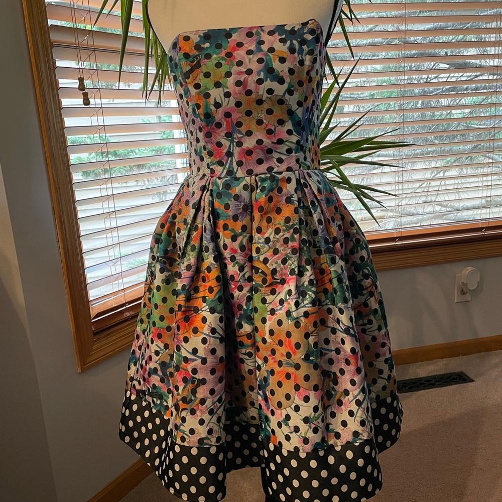 Dress purchased from Anthropologie. Size 8 and is in perfect condition!